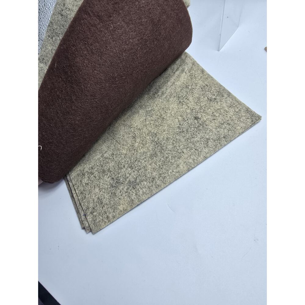 Pining Away Candle Mat Wool Penny Rug Kit 15 1/4” x 11 3/4” - Picture 3 of 5